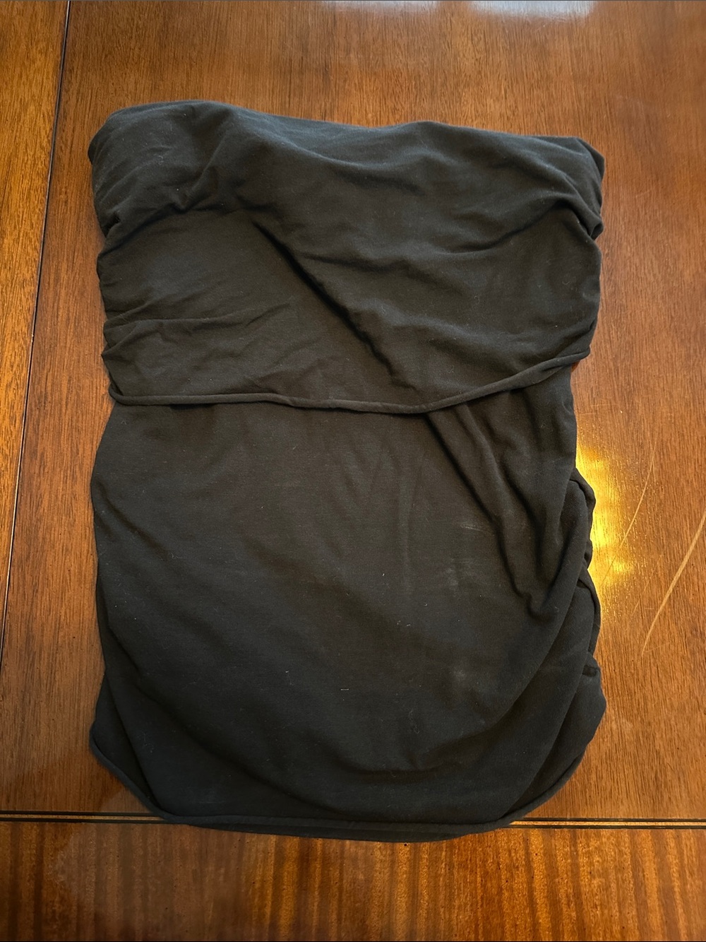 Women’s Black Strapless Tube Tank Top